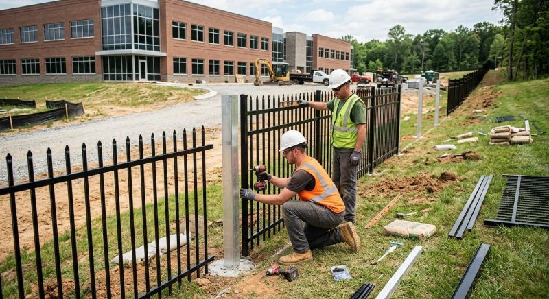 Metal Mesh Fence Installation Service