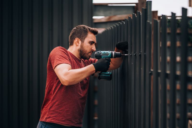 Local Metal Mesh Fence Installation pros at work