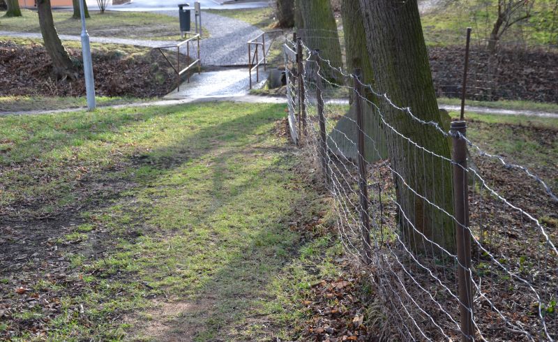 Fence Installation Site